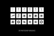 Lightning Bolt Photoshop Brushes, a Brush Add-On by Walllow Creatives (Thumbnail 3 of 3)
