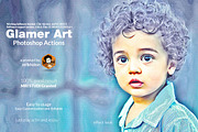 Glamour Photoshop Actions preview 2