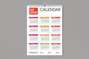 Calendar 2026 Layout Template, a Stationery Template by MightyDesign (Thumbnail 1 of 6)