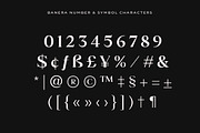 Banera Display Font, a Serif Font by Yukita Creative (Thumbnail 8 of 9)