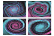 Cyber Matrix Wave Background Art, a Background Graphic by Eltypesstudio (Thumbnail 2 of 12)