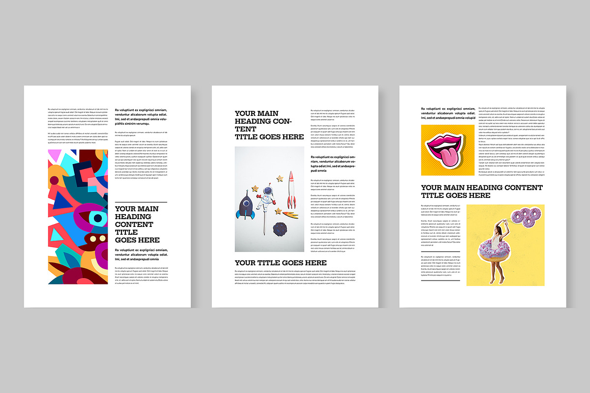 Artistic Vibe Minimal E-Book Layout, an UI Kit Template by ContestDesign (Photo 6 of 7)