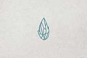 Geometric Modern Crystal Logo, a Branding & Logo Template by Luxury Logos (Thumbnail 4 of 4)
