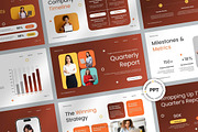 3D Animated Business Report Deck, a Presentation Template by FIBRINOSÄ (Thumbnail 1 of 6)
