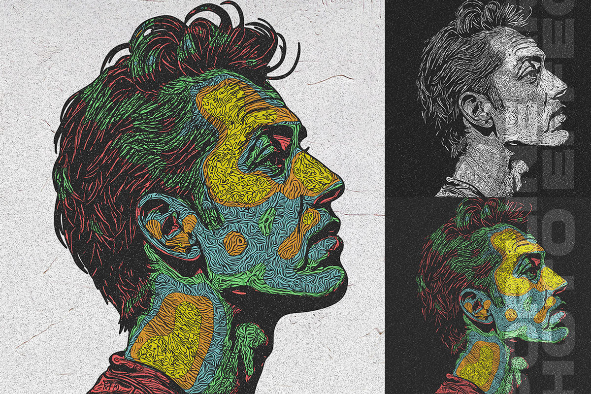 Pop Line Art Photo Effects, an Action Add-On by Amorjesu.com (Photo 38 of 43)