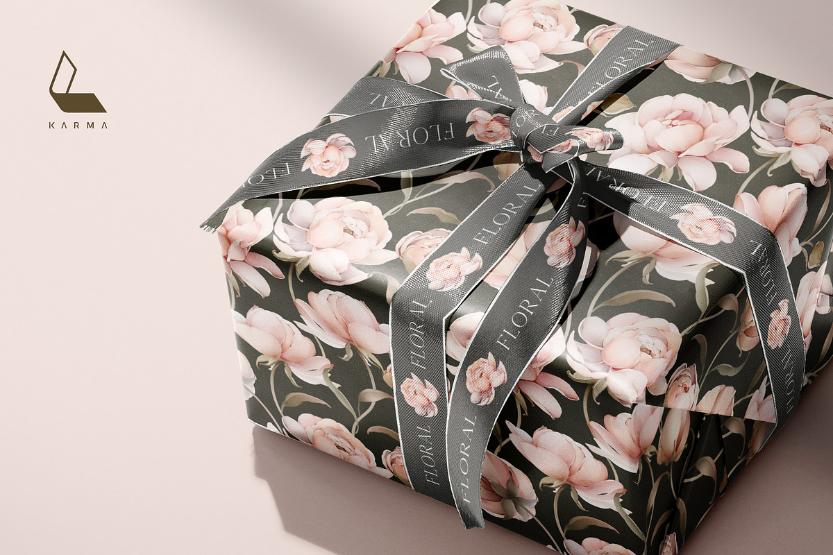 Peonies | Seamless pattern, a Pattern Graphic by Karma (Photo 8 of 15)