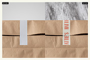 Paper Bag with Sticker Mockup, a Packaging Mockup by mockstar (Thumbnail 3 of 8)