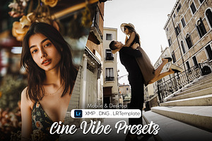 Cine Vibe Presets | Mobile & Desktop, a Preset Add-On by Vatdesign