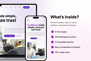 WellnesHub - Multipurpose Healthcare, a Landing Page Template by Agensip Design Agency (Thumbnail 4 of 10)