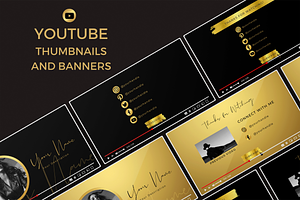 Black & Gold Business Branding Kit