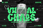 Oleho Senthor - Y2K Liquid Font, a Font by twinstd (Thumbnail 8 of 9)