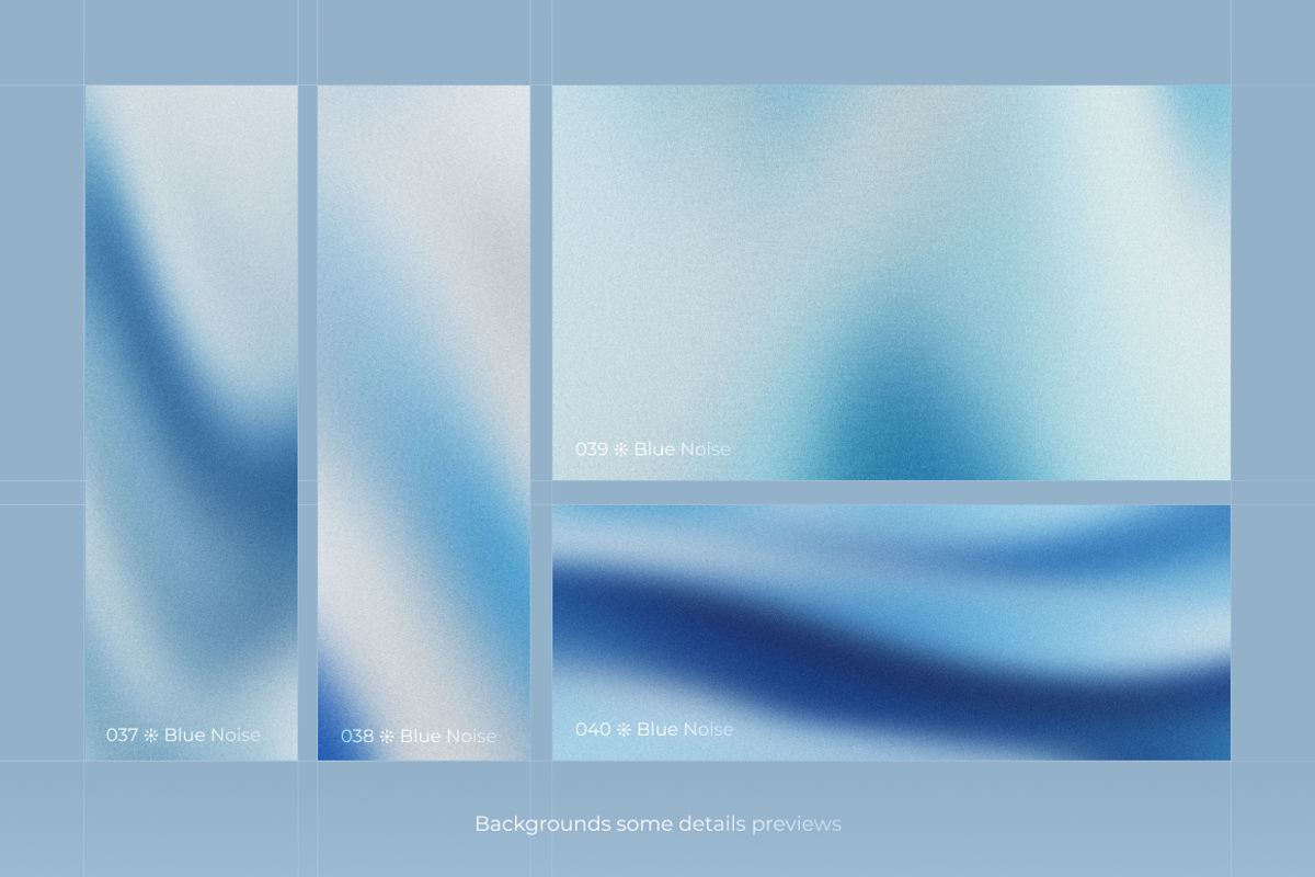 Blue Noise - Background Set, a Background Graphic by Digital Blood (Photo 8 of 16)