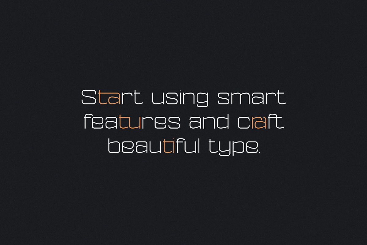 Ethere - Futuristic Sans - 162 fonts, a Sans Serif Font by VP Fonts (Photo 12 of 27)