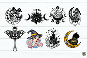 Halloween svg Bundle, Mystical svg, an Object Graphic by HeyLenaArts (Thumbnail 6 of 6)