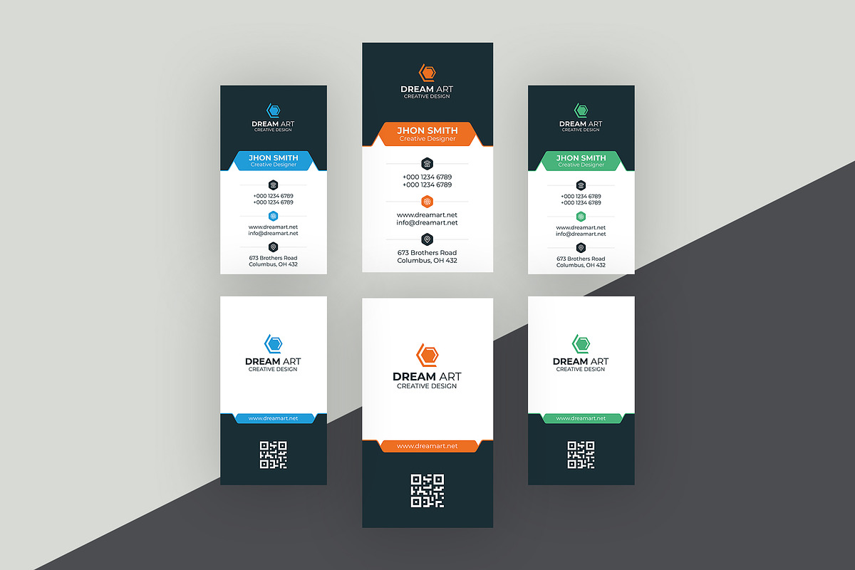 Corporate Business Card Template, a Business Card Template by GFXCity (Photo 3 of 3)