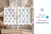 Gift Wrapping Paper Mockup Wallpaper, a Packaging Mockup by Mie Mockup Studio (Thumbnail 6 of 8)