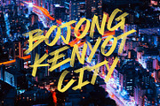 Casual Brush SVG Fonts, a Handwritten Font by tomatstudio (Thumbnail 2 of 7)