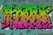 Bomber Wall Graffiti Font, a Script Font by Rochart (Thumbnail 4 of 10)