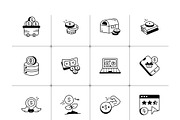 Animated Finance Icon Set, an Outline Icon by Vectors Market (Thumbnail 7 of 8)