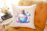 Cute Watercolor Halloween Set Clipar, an Illustration by Sublimation Artist (Thumbnail 6 of 6)