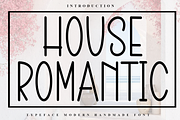 House Romantic, a Sans Serif Font by InermediaSTUDIO (Thumbnail 1 of 8)