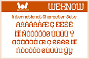 Funky Groove font, a Sans Serif Font by weknow (Thumbnail 8 of 8)