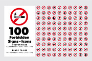 100 Forbidden Signs - Icons, an Icon by doghead (Thumbnail 1 of 6)