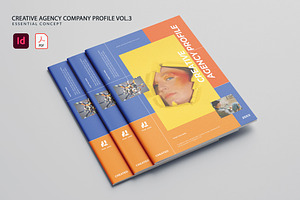 Creative Agency Profile Vol.3, a Brochure Template by Bewalrus Studio