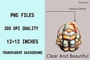 Easter Gnome Egg Clipart Bundle., an Illustration by SVGArt (Thumbnail 4 of 7)