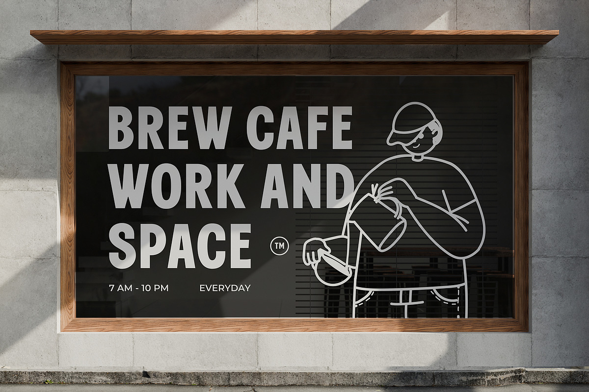 Midfold - Sans Serif Display, a Sans Serif Font by Typia Nesia (Photo 9 of 12)
