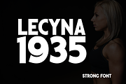 Lecyna 1935 - Strong Font, a Sans Serif Font by Monoletter Studio (Thumbnail 1 of 4)