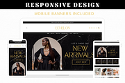 Black Luxury Shopify Theme Template, a Shopify Template by AdvertFox (Thumbnail 8 of 9)