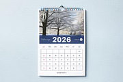 Digital Wall Calendar 26/27 Template, a Brochure Template by GoldenGrid Studio (Thumbnail 3 of 16)