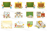 Doodle school kids. Back to school, an Education Illustration by Bubert Art (Thumbnail 3 of 9)