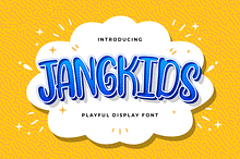 Jangkids - Playful Display Font