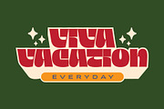 Thriver – Retro Display Font Family, a Sans Serif Font by SNI Typeworks (Thumbnail 11 of 11)