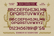 Palmera Island Typeface, a Sans Serif Font by alit design (Thumbnail 16 of 17)