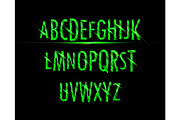 Blood font., a Graphic by Aromeo (Thumbnail 3 of 4)