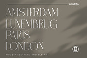 Wiglora Modern Ligature Serif, a Serif Font by Alfinart (Thumbnail 8 of 10)