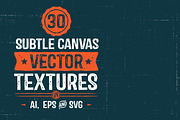 30 Vector Subtle Canvas Textures, a Texture Graphic by Albatross (Thumbnail 1 of 5)