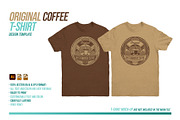 Original Coffee T-Shirt, a Templates & Theme by The Design For Co. (Thumbnail 1 of 3)