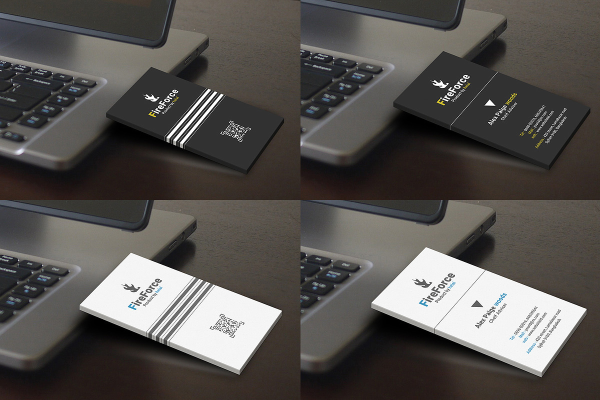 60 Business Cards Bundle, a Business Card Template by Helal Shop (Photo 49 of 60)