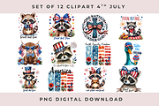 4th july PNG Bundle, an Illustration by Anca Digital Vibe (Thumbnail 1 of 7)