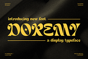 Doremy - Display Serif, a Serif Font by Qweera Studio (Thumbnail 1 of 10)