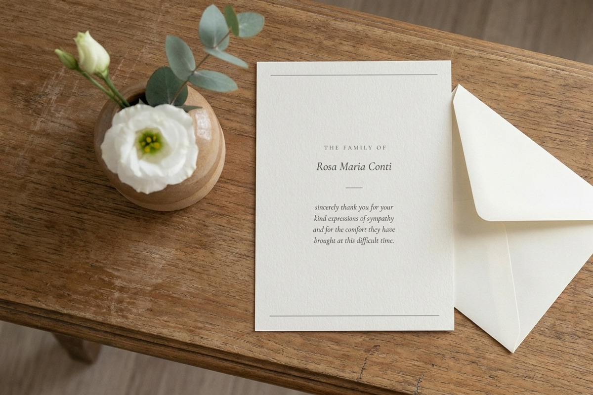 Memorial Stationery 100 Templates V2, an Invitation Template by pawellpi (Photo 38 of 90)
