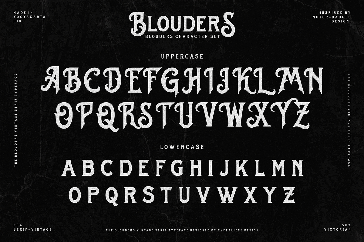 OKA - Blouders, a Serif Font by ilhamtaro (Photo 7 of 10)