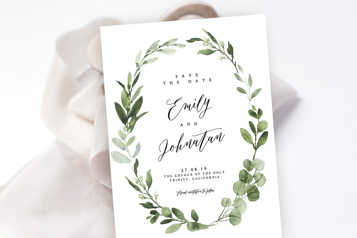 Eucalyptus foliage clipart, a Decorative Illustration by AnnelyBlooms (Photo 6 of 6)