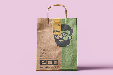 Eco Packaging Mockup, a Packaging Mockup by Designer Dude