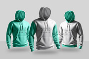 3D Mockups of the Oversize Hoodie, an Advertising Mockup by CreativeShaper (Thumbnail 1 of 3)