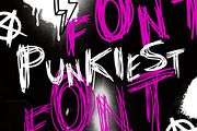 Punk trendy hand drawn font-Punkiest, a Font by CreativeFolks (Thumbnail 2 of 7)